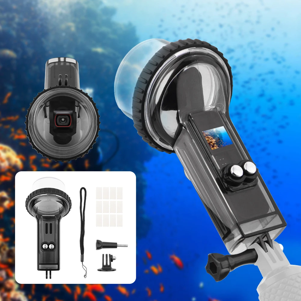 for DJI Osmo Pocket 2 Waterproof Housing Case Diving Swimming Surfing Protective Shell Underwater 60m Gimbal Camera Accessories
for DJI Osmo Pocket 2 Waterproof Housing Case Diving Swimming Surfing Protective Shell Underwater 60m Gimbal Camera Accessories