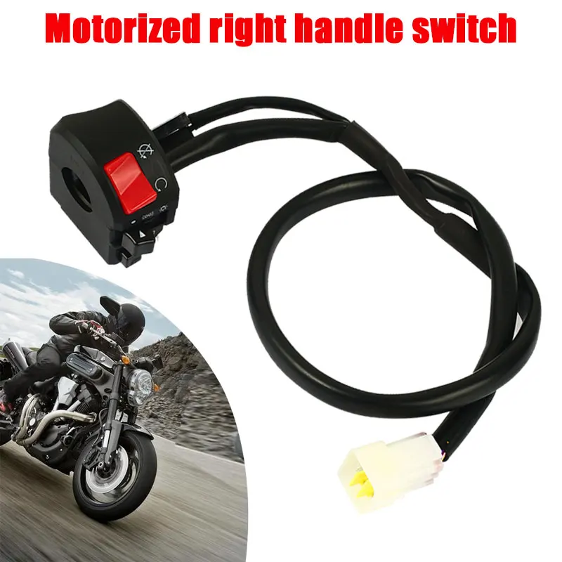 Lights Switch Handlebar Switch Universal Switch Replacement Parts Motorcycle Accessories 7/822mm on OFF
Lights Switch Handlebar Switch Universal Switch Replacement Parts Motorcycle Accessories 7/822mm on OFF