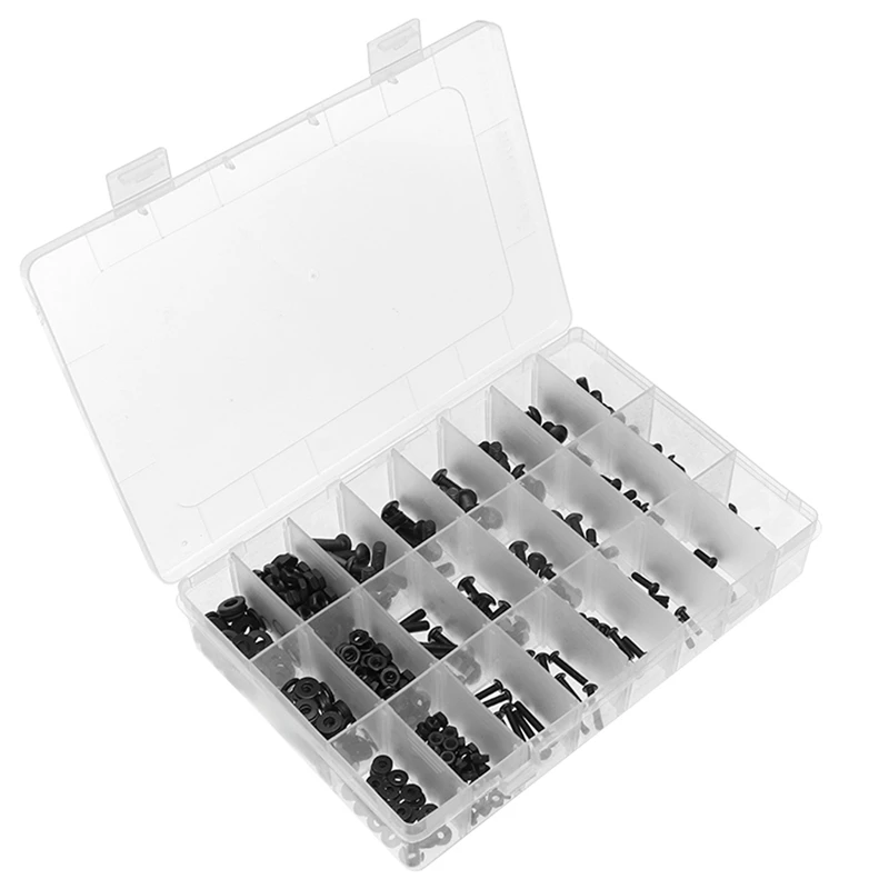 570PCS Boxed Bolt Carbon Steel Round Head Hexagon Bolt/Washer/Nut Combination M3/M4/M5
570PCS Boxed Bolt Carbon Steel Round Head Hexagon Bolt/Washer/Nut Combination M3/M4/M5
