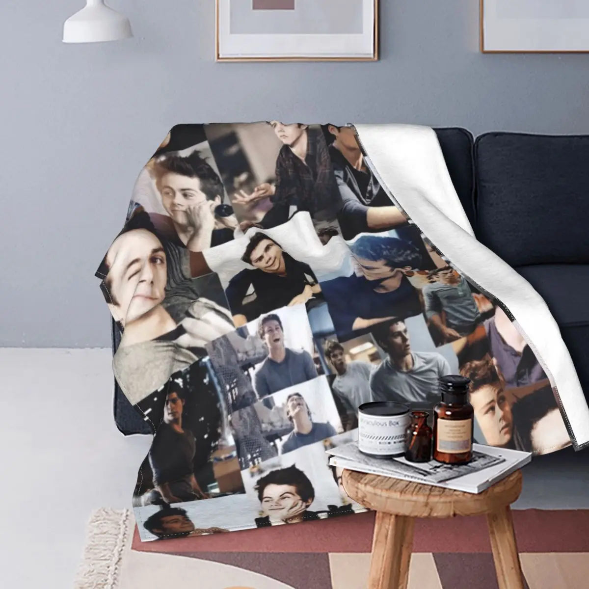 Dylan O'Brien Teen Wolf Wool Blanket Stiles Vintage Throw Blanket for Home 150*125cm Quilt
Dylan O'Brien Teen Wolf Wool Blanket Stiles Vintage Throw Blanket for Home 150*125cm Quilt