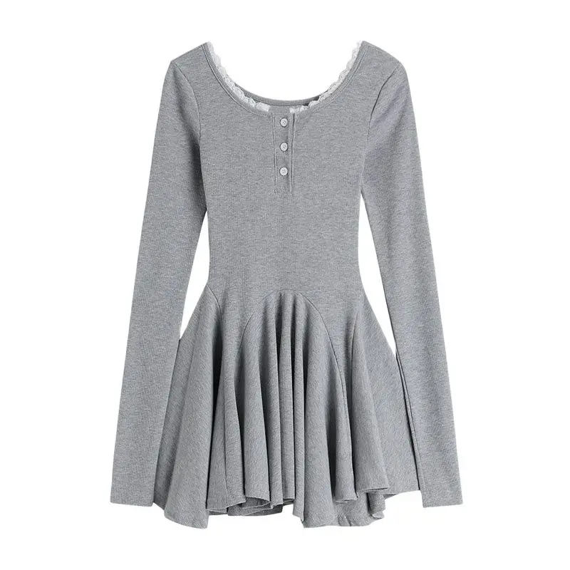 2022 Spring Women Lace Slim Short Dress Long Sleeve Square Collar Female Vintage Elegant High Waist Party Club Mini Dresses
2022 Spring Women Lace Slim Short Dress Long Sleeve Square Collar Female Vintage Elegant High Waist Party Club Mini Dresses