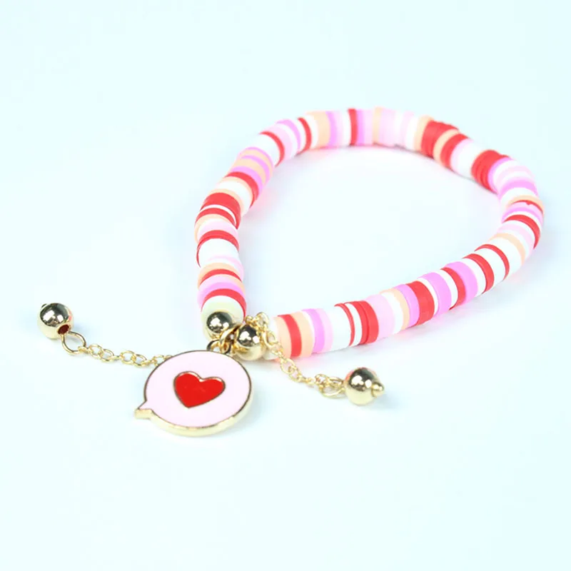 Korean Fashion Heart Soft Ceramic Elastic Adjustable Womens Bracelet For Couple Bracelets Christmas Anniversary Gift Jewelry Set
Korean Fashion Heart Soft Ceramic Elastic Adjustable Womens Bracelet For Couple Bracelets Christmas Anniversary Gift Jewelry Set
