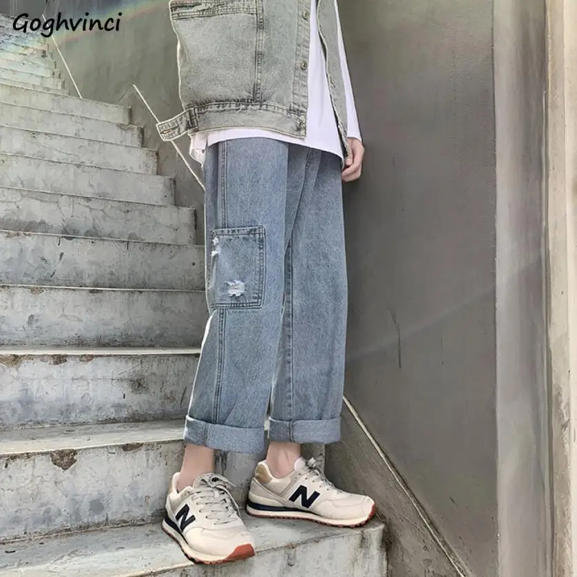 Jeans Women Holes Retro Vintage Leisure Elastic Waist All-match Womens Harajuku Ins Daily Streetwear High Street Side Pockets
Jeans Women Holes Retro Vintage Leisure Elastic Waist All-match Womens Harajuku Ins Daily Streetwear High Street Side Pockets