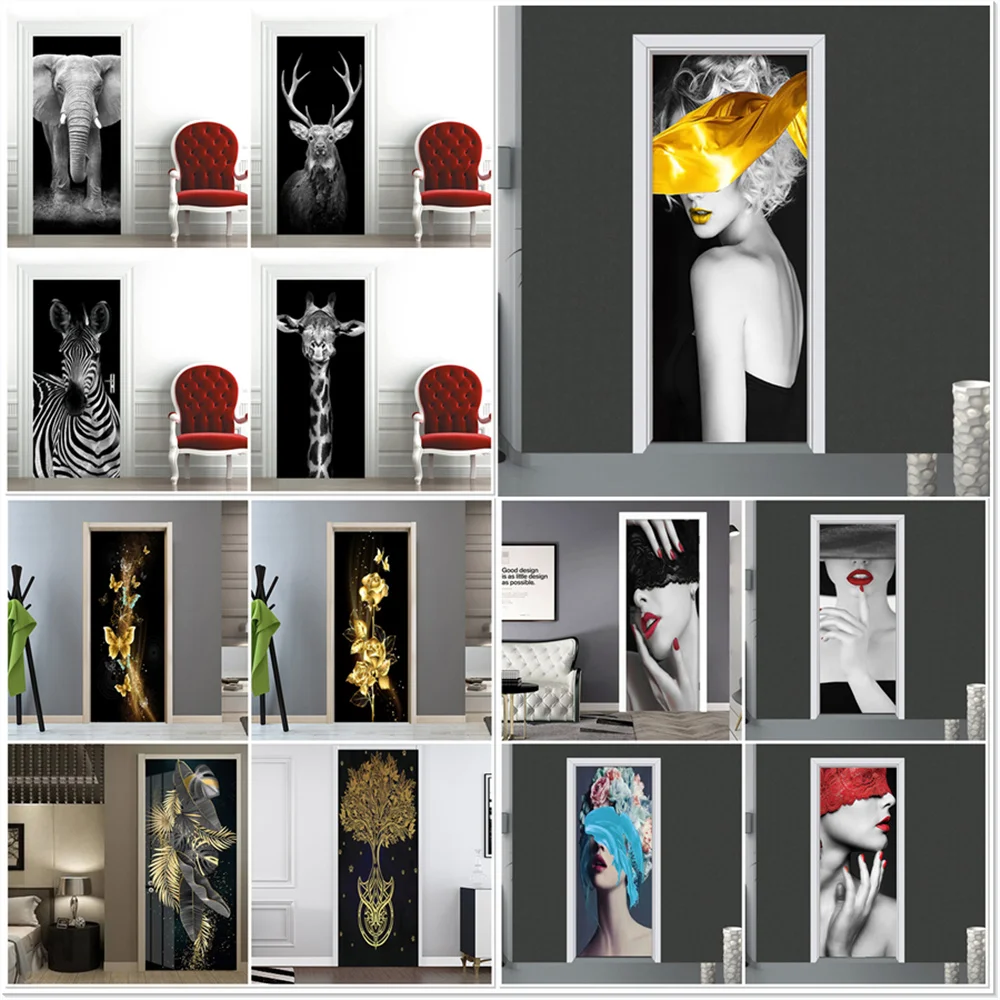 Fashion Girl Door Wallpaper Adhesive Sticker Corridor Sofa Background Decoration Painting DIY 3D Poster For Bedroom Living Room
Fashion Girl Door Wallpaper Adhesive Sticker Corridor Sofa Background Decoration Painting DIY 3D Poster For Bedroom Living Room