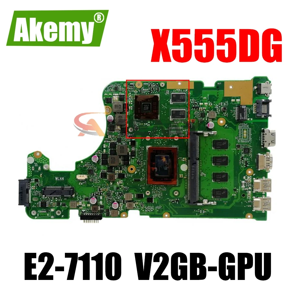 For ASUS X555YI X555DG X555Y X555D X555DG REV 2.0 Laptop Motherboard Mainboard W/ E2-7110 V2GB-GPU 4g RAM
For ASUS X555YI X555DG X555Y X555D X555DG REV 2.0 Laptop Motherboard Mainboard W/ E2-7110 V2GB-GPU 4g RAM