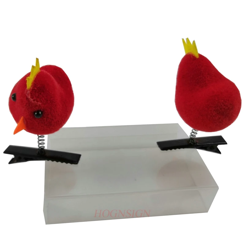 2pcs hair clip Red chick Hair Clip Plants Show Moe Artifact Small Miaofa Clip Head Long Grass Wacky Cartoon Headdress Flower
2pcs hair clip Red chick Hair Clip Plants Show Moe Artifact Small Miaofa Clip Head Long Grass Wacky Cartoon Headdress Flower