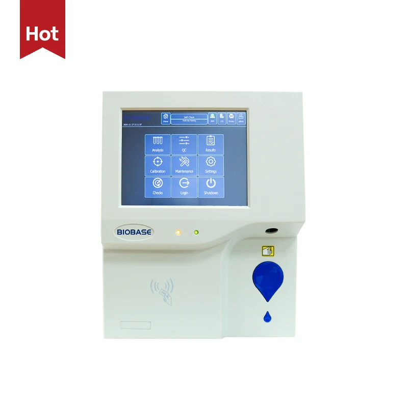 BIOBASE Automatic Hematology Analyzer clog prevention and maintenance function Hematology Analyzer for lab
BIOBASE Automatic Hematology Analyzer clog prevention and maintenance function Hematology Analyzer for lab