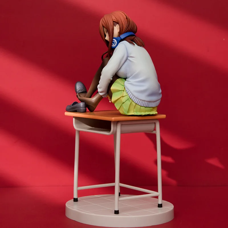 19cm Anime Kotobukiya The Quintessential Quintuplets Miku Nakano PVC Action Figure Toy Girl On The Desk Collection Model Doll
19cm Anime Kotobukiya The Quintessential Quintuplets Miku Nakano PVC Action Figure Toy Girl On The Desk Collection Model Doll