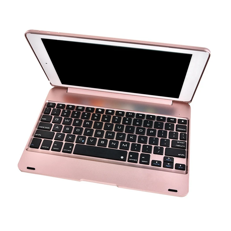 

Tablet Keyboard Case, Case Wireless Bluetooth Built-In Stand Removable Keyboard Case Cover with Auto Sleep/Wake for iPad 9.7 201