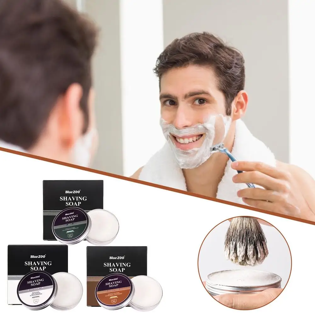 Men Shaving Soap Face Care Natural Beard Cleaning Foam Cream Soap Has Rich Fine Foam Which Is Moisturizing Soft Non-irritating
Men Shaving Soap Face Care Natural Beard Cleaning Foam Cream Soap Has Rich Fine Foam Which Is Moisturizing Soft Non-irritating