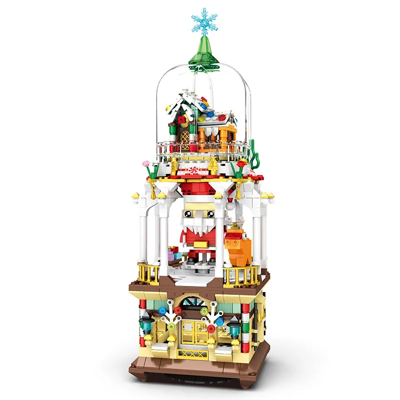 2021 City Technical Winter Village Christmas Town Santa Claus Gingerbread House Building Blocks DIY Bricks Toys Gifts For Girl
2021 City Technical Winter Village Christmas Town Santa Claus Gingerbread House Building Blocks DIY Bricks Toys Gifts For Girl
