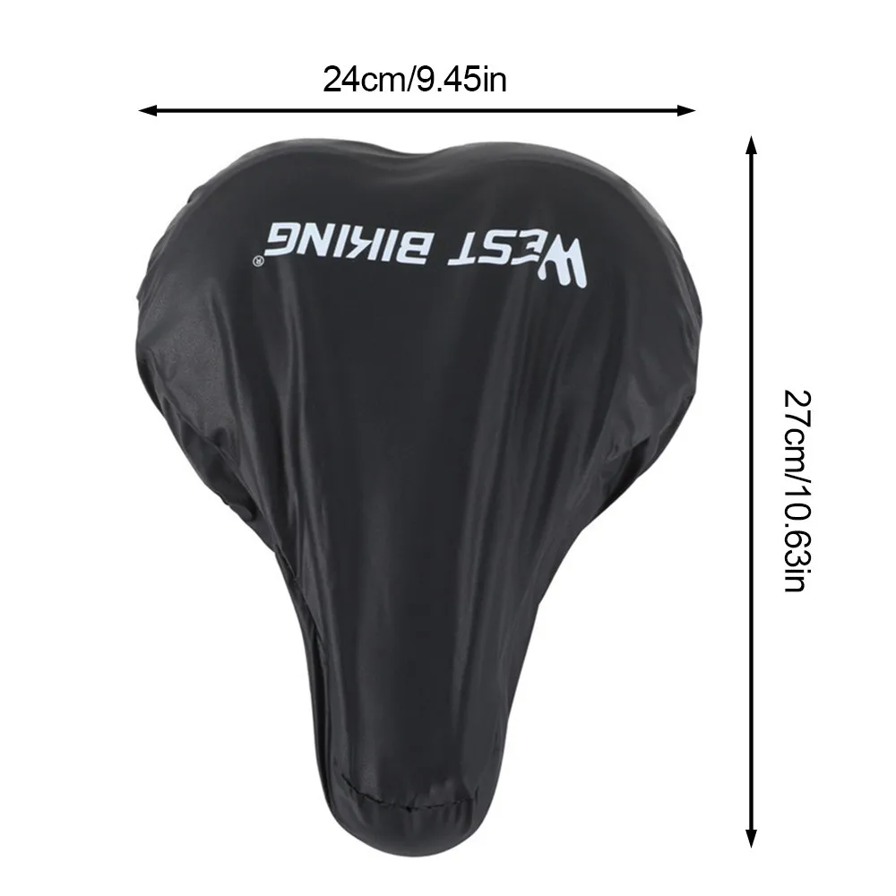 WEST BIKING Bicycle Seat Rain Cover PVC Waterproof Dustproof Bike Saddles Protective Coverings Bike Seat Cushion
WEST BIKING Bicycle Seat Rain Cover PVC Waterproof Dustproof Bike Saddles Protective Coverings Bike Seat Cushion