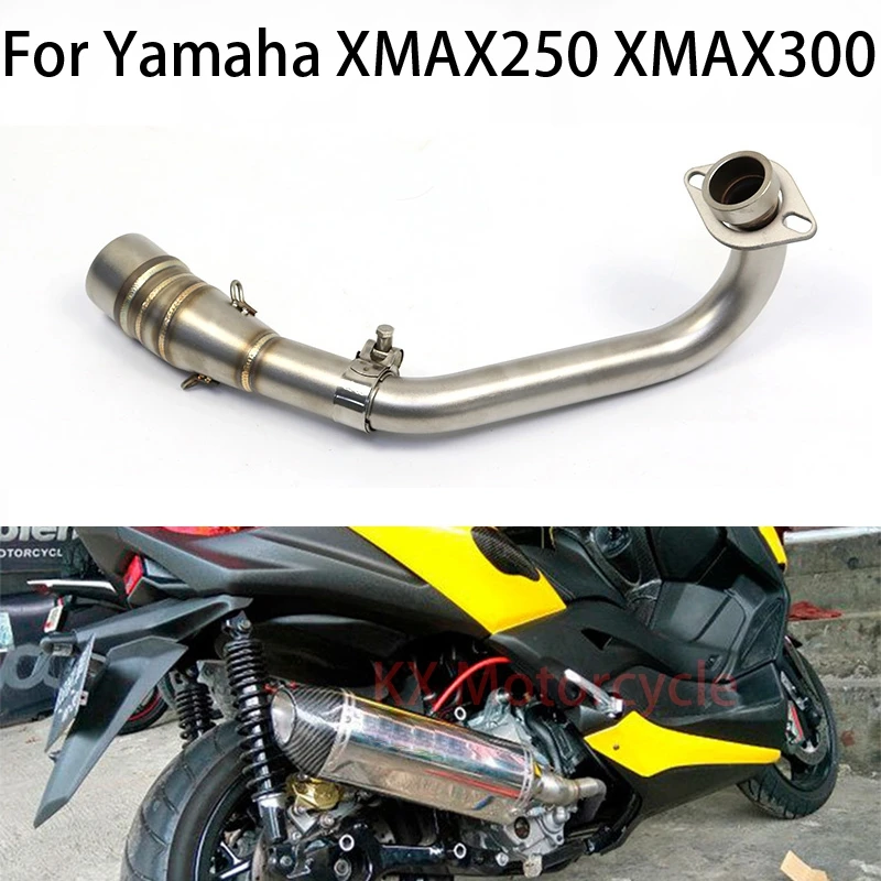 Motorcycle Exhaust Front Middle Link Pipe Connector Full System Motocross Muffler Slip On For Yamaha XMAX300 XMAX250
Motorcycle Exhaust Front Middle Link Pipe Connector Full System Motocross Muffler Slip On For Yamaha XMAX300 XMAX250
