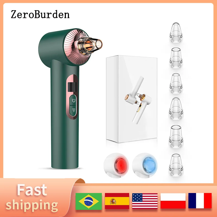 ZeroBurden Heating Blackhead Remover 6 In 1 Visualization Acne Cleaner Machine Clean Skin Care Tools For Face Black Point Vacuum
ZeroBurden Heating Blackhead Remover 6 In 1 Visualization Acne Cleaner Machine Clean Skin Care Tools For Face Black Point Vacuum