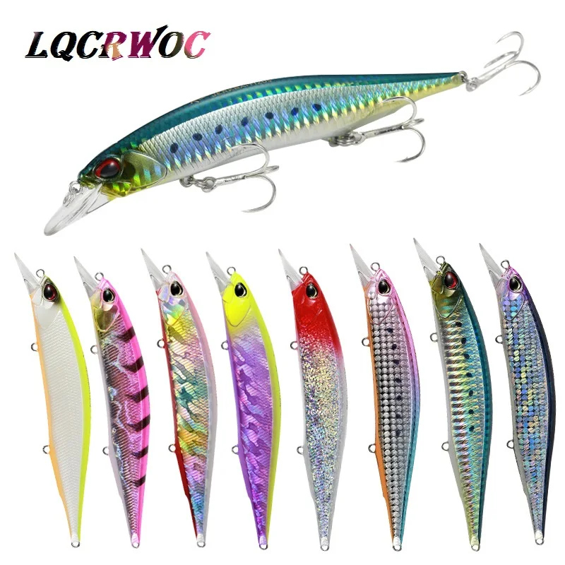 Hot 135mm 17g Minnow fishing lure tuna bass pike lures ice big fish swing crank bait whopper plopper pesca japan fishing tackle
Hot 135mm 17g Minnow fishing lure tuna bass pike lures ice big fish swing crank bait whopper plopper pesca japan fishing tackle