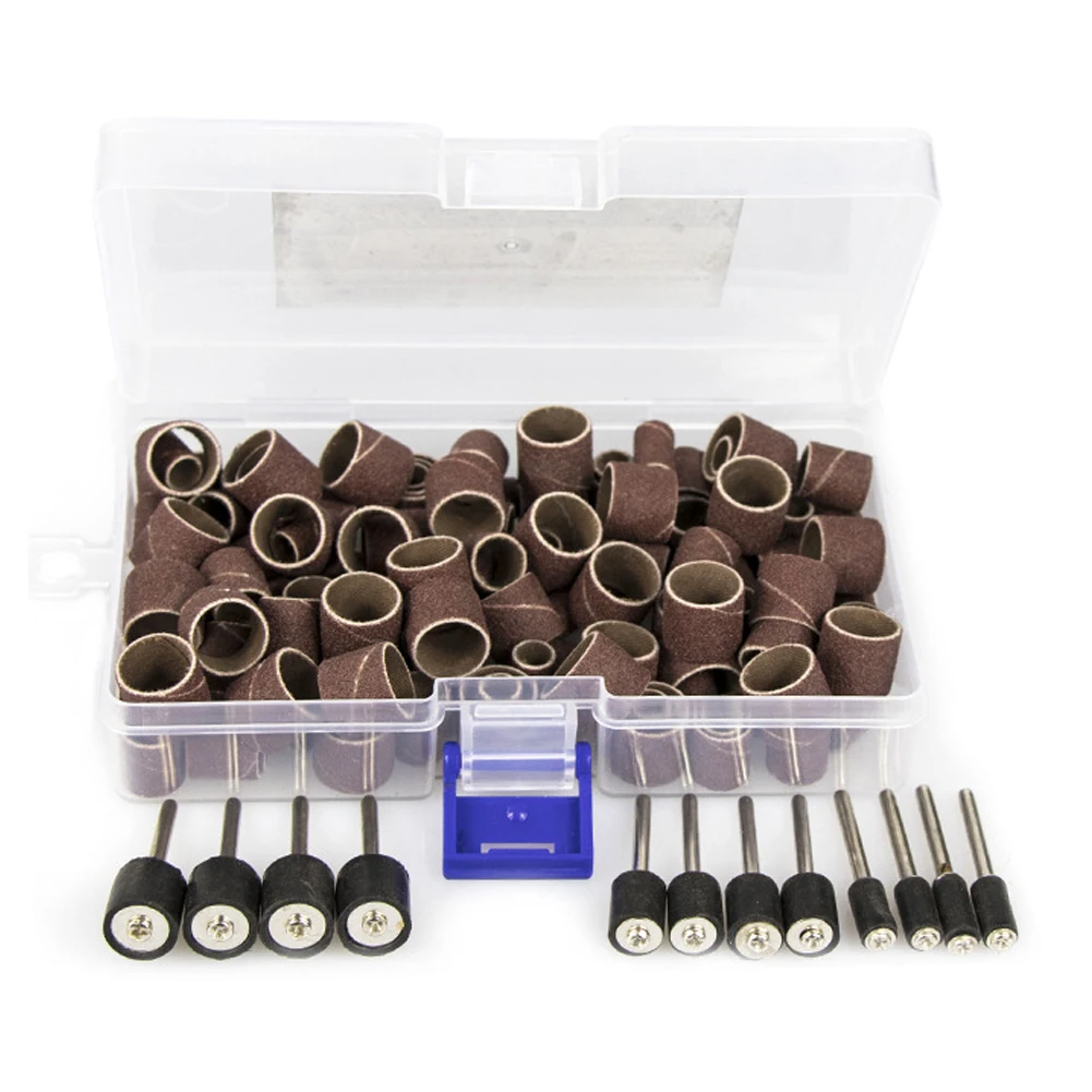 132pcs Accessories Professional Woodworking Drum Sanding Kit Effective Metal Polishing Abrasive Sleeves Rotary Tools Practical
132pcs Accessories Professional Woodworking Drum Sanding Kit Effective Metal Polishing Abrasive Sleeves Rotary Tools Practical
