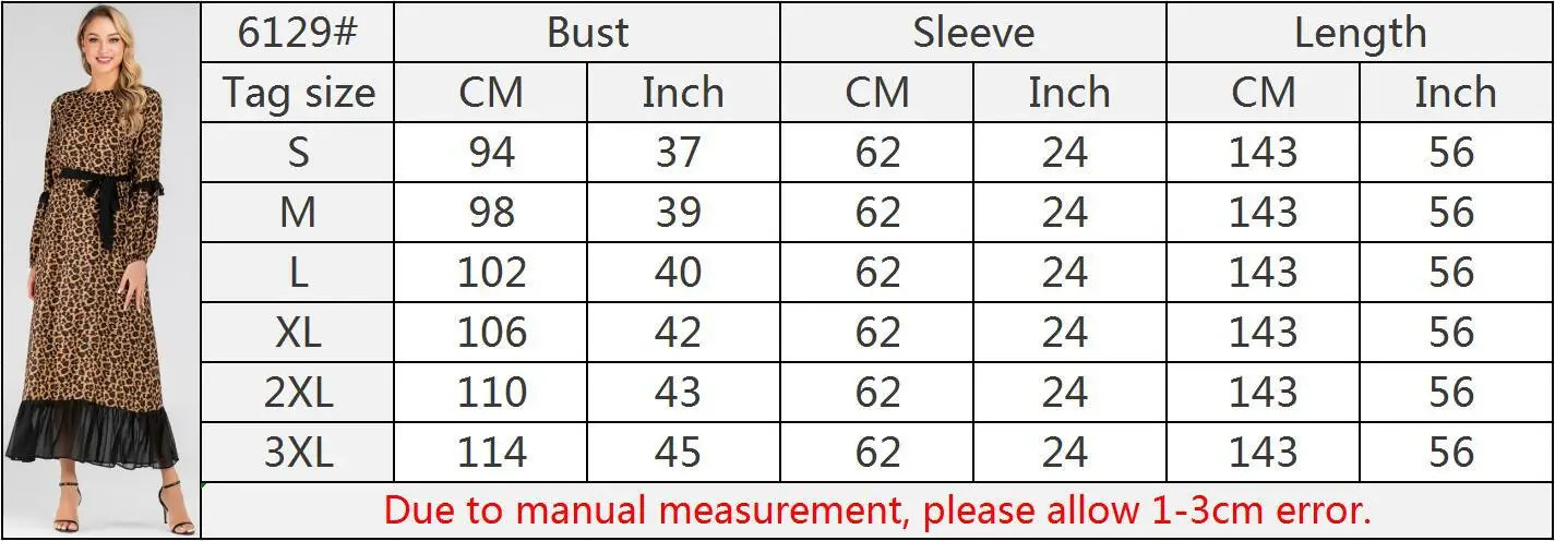 Muslim Dress Middle East Leopard New Muslim Dress Chiffon Stitching Swing Dress Abaya Turkey Abaya Dubai Muslim Fashion Dresses
Muslim Dress Middle East Leopard New Muslim Dress Chiffon Stitching Swing Dress Abaya Turkey Abaya Dubai Muslim Fashion Dresses