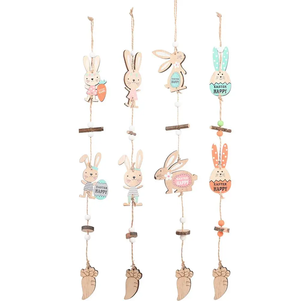 1pcs Home Easter Wood Chips Hanging Ornaments Happy Easter Decorations Wooden Pendants Double Rabbit Eggs DIY Handcraft
1pcs Home Easter Wood Chips Hanging Ornaments Happy Easter Decorations Wooden Pendants Double Rabbit Eggs DIY Handcraft
