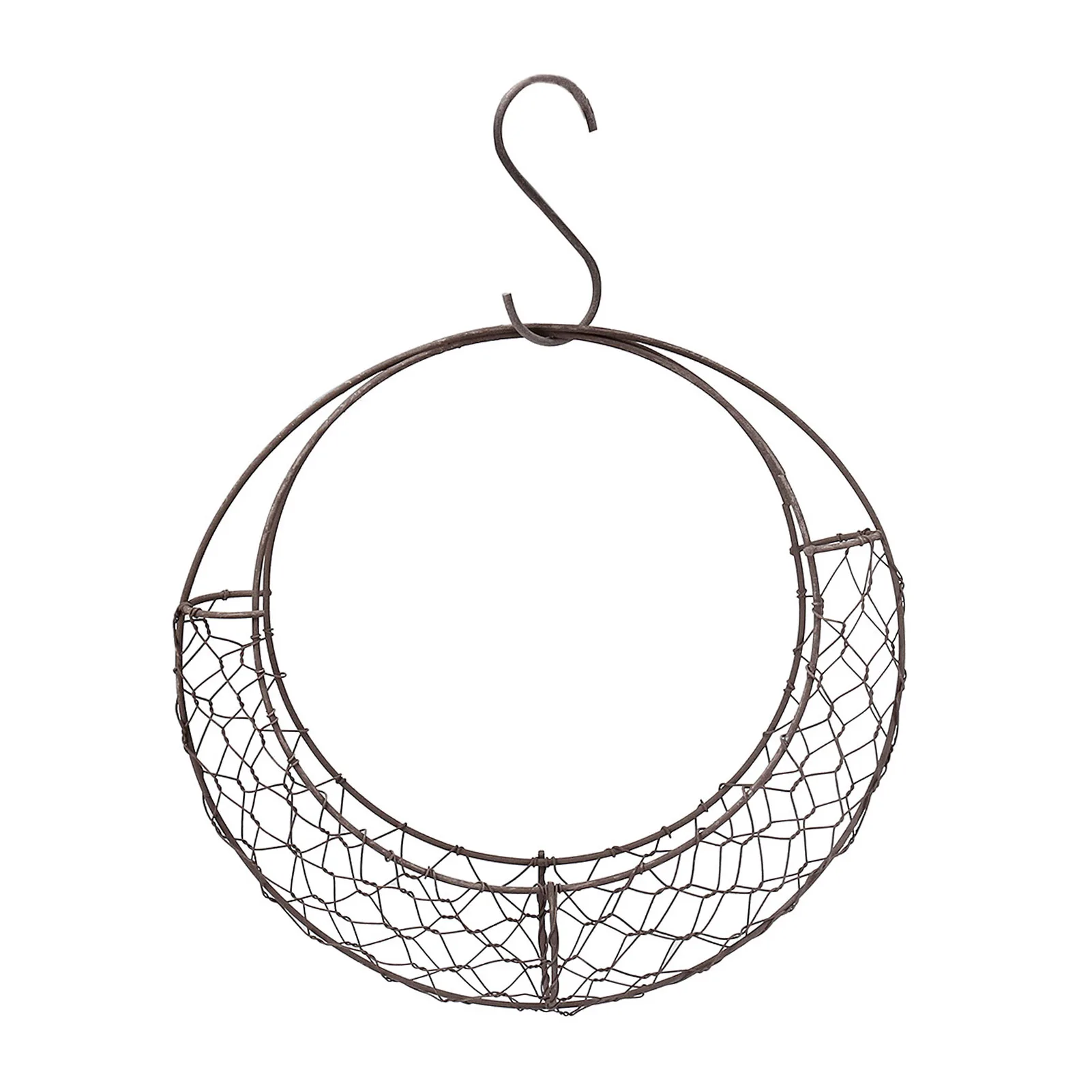 Iron Wire Planter Moon Shaped for Succulent Vines Pot Holder Metal Hanging Farmhouse Garden Decoration Wedding Ornament
Iron Wire Planter Moon Shaped for Succulent Vines Pot Holder Metal Hanging Farmhouse Garden Decoration Wedding Ornament