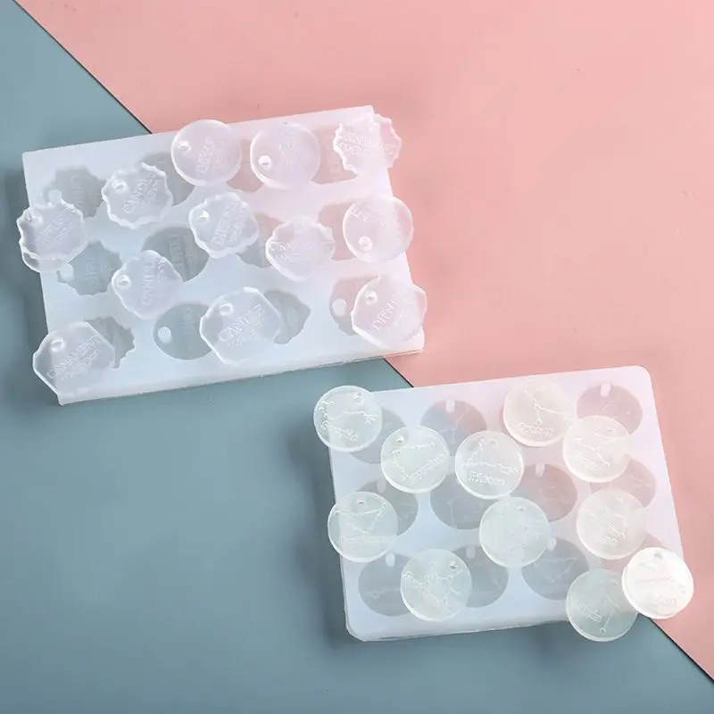 2Pcs DIY 12 Constellation Round Star Square Shape Pendant Epoxy Resin Mold Handmade Silicone Mold Jewelry Making Tools
2Pcs DIY 12 Constellation Round Star Square Shape Pendant Epoxy Resin Mold Handmade Silicone Mold Jewelry Making Tools