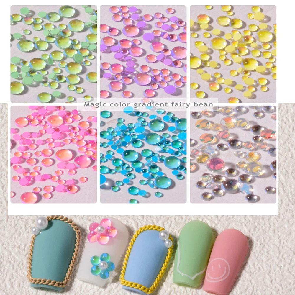 300PCS Nail Mermaid tears Glass Beads Rhinestones SS4-20 Bubble For Nails Manicure 3D Crystal Cat Eye Aurora Decorations G103
300PCS Nail Mermaid tears Glass Beads Rhinestones SS4-20 Bubble For Nails Manicure 3D Crystal Cat Eye Aurora Decorations G103