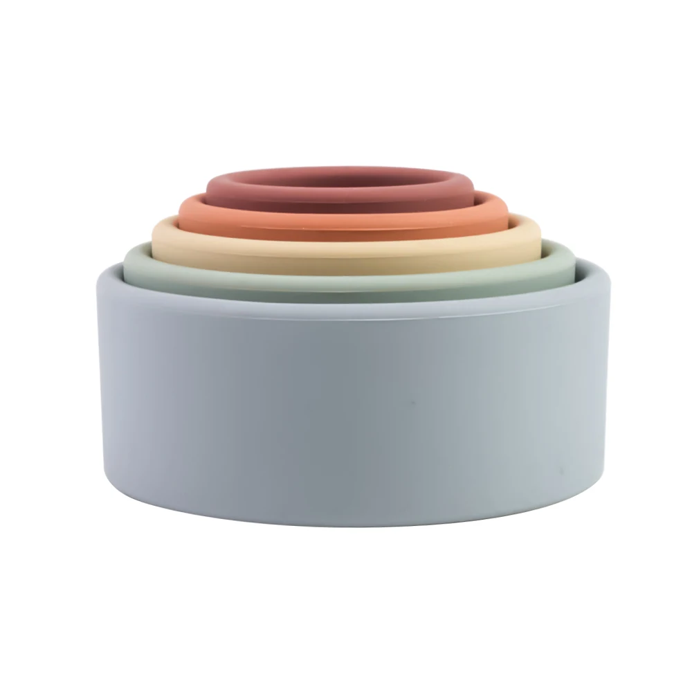 Montessori Educational Toys Baby Silicone Stacking Cup Colorful Intelligence Gift Folding Tower Toys Infant Bath Play Wate
Montessori Educational Toys Baby Silicone Stacking Cup Colorful Intelligence Gift Folding Tower Toys Infant Bath Play Wate