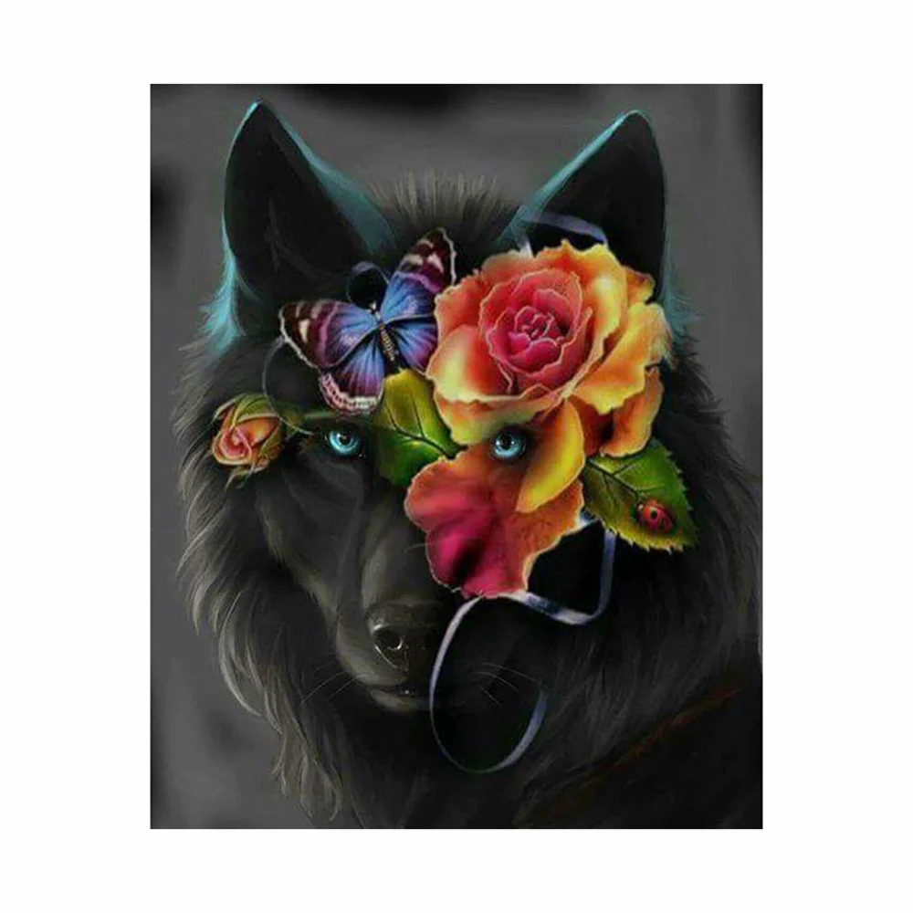 5D DIY Wolf Rose Flower Diamond Painting Square Round Rhinestone Hobby Crafts Mosaic Handmade Gifts Cross Stitch Home Decoration
5D DIY Wolf Rose Flower Diamond Painting Square Round Rhinestone Hobby Crafts Mosaic Handmade Gifts Cross Stitch Home Decoration