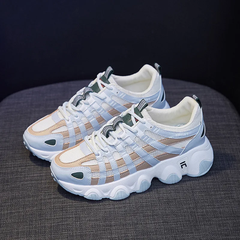 Breathable Air Mesh Women Shoes Woman Sneakers Ins Student Casual Shoes Colorful Summer New Lace Up Thick Bottom Platform Shoes
Breathable Air Mesh Women Shoes Woman Sneakers Ins Student Casual Shoes Colorful Summer New Lace Up Thick Bottom Platform Shoes