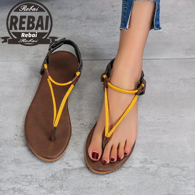 Wholesale Sandals Foreign Trade Large Size43 Roman Style 2021 New Versatile Heightened Temperament Flat Women's Shoes Flip Flops
Wholesale Sandals Foreign Trade Large Size43 Roman Style 2021 New Versatile Heightened Temperament Flat Women's Shoes Flip Flops