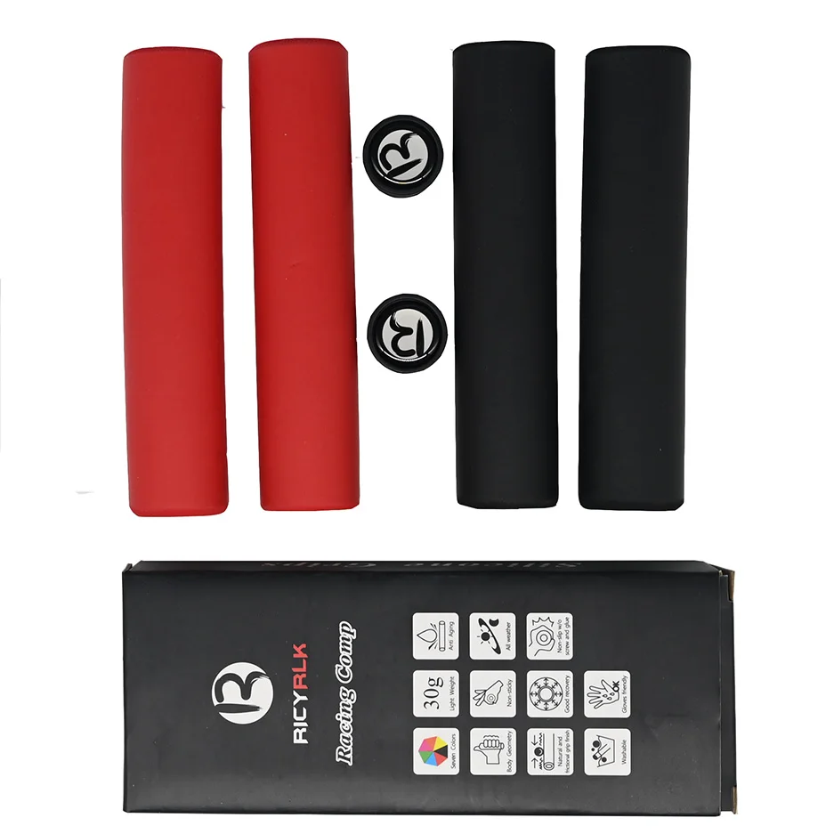 Mtb Grips Soft Silicone Bicycle Handlebar Grips Anti-slip Shock-asorbing Mountain Bmx Bike Handle Grip Cycling Part
Mtb Grips Soft Silicone Bicycle Handlebar Grips Anti-slip Shock-asorbing Mountain Bmx Bike Handle Grip Cycling Part