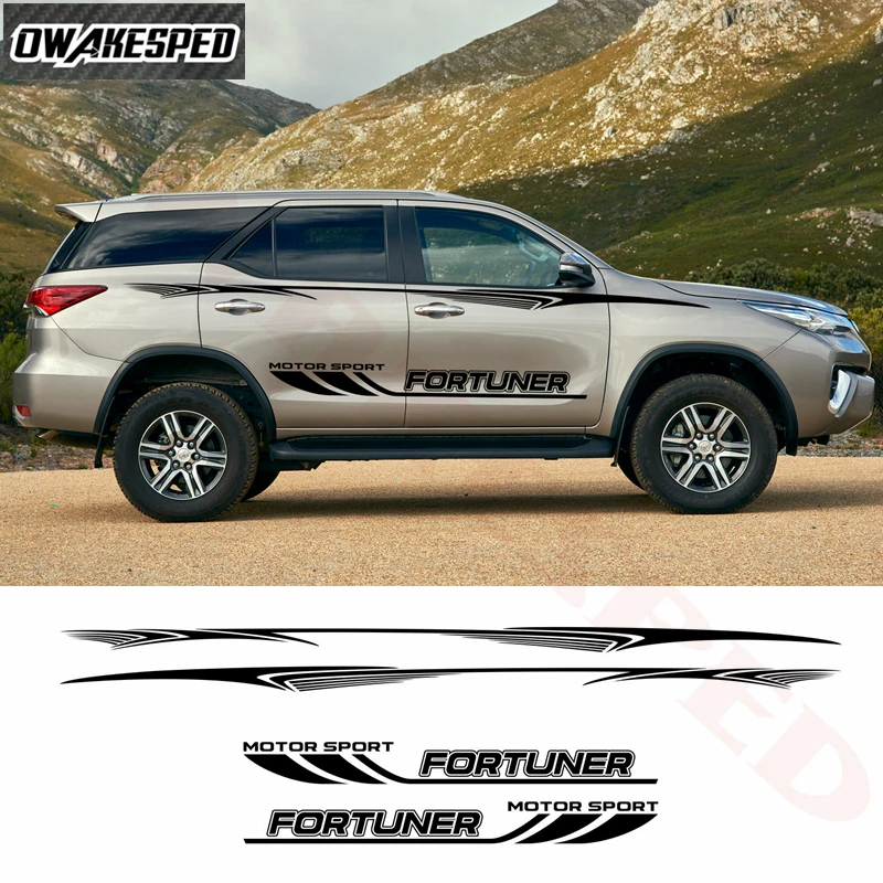 1 комплект автомобильные наклейки на весь Кузов для Toyota Fortuner внедорожник авто дверь боковая линия талии Strieps внешние аксессуары
1 комплект автомобильные наклейки на весь Кузов для Toyota Fortuner внедорожник авто дверь боковая линия талии Strieps внешние аксессуары
