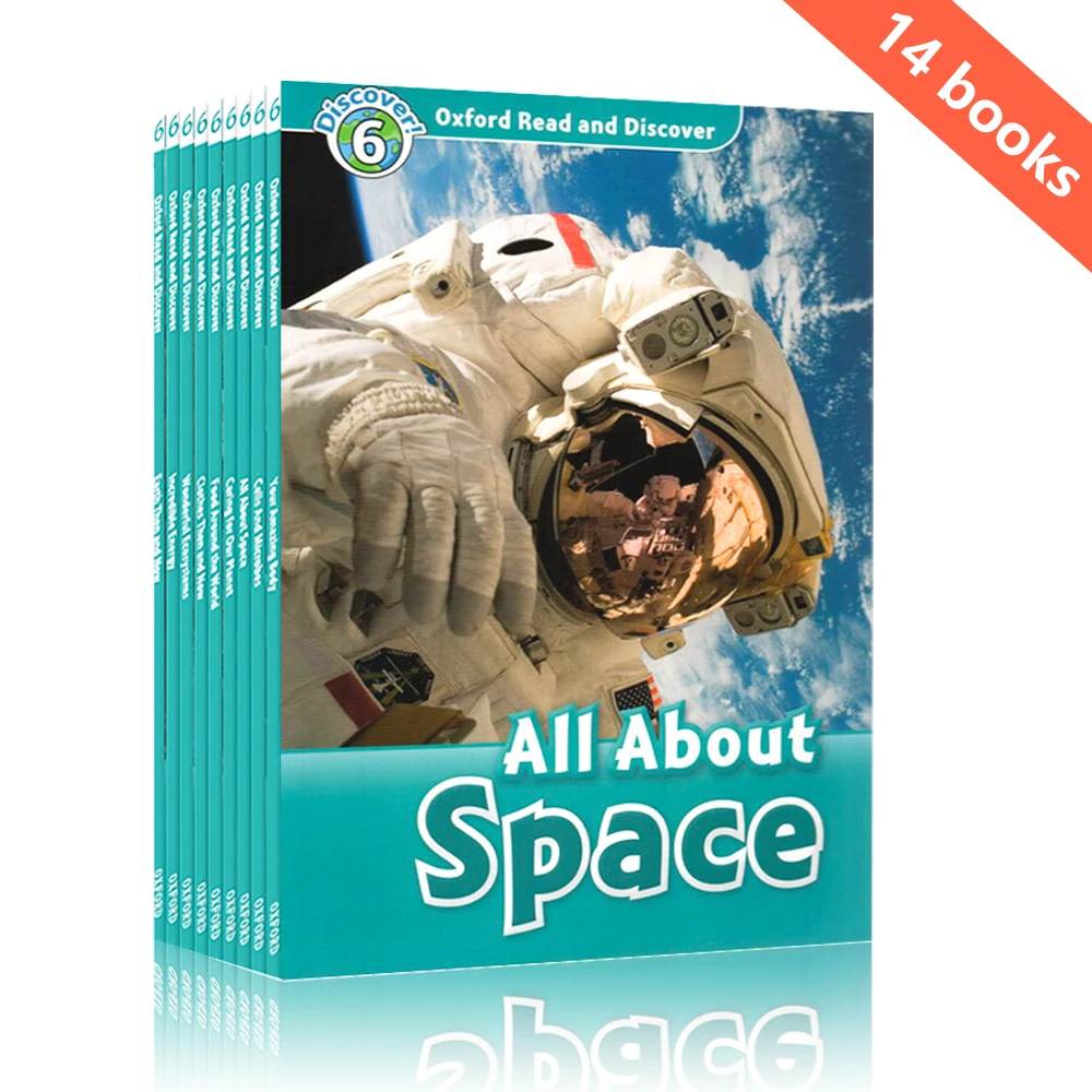 14books/set Oxford Read and Discover Level 6 In English Graded Reading Popular Science Books Oxford Reading Tree for Kids
14books/set Oxford Read and Discover Level 6 In English Graded Reading Popular Science Books Oxford Reading Tree for Kids
