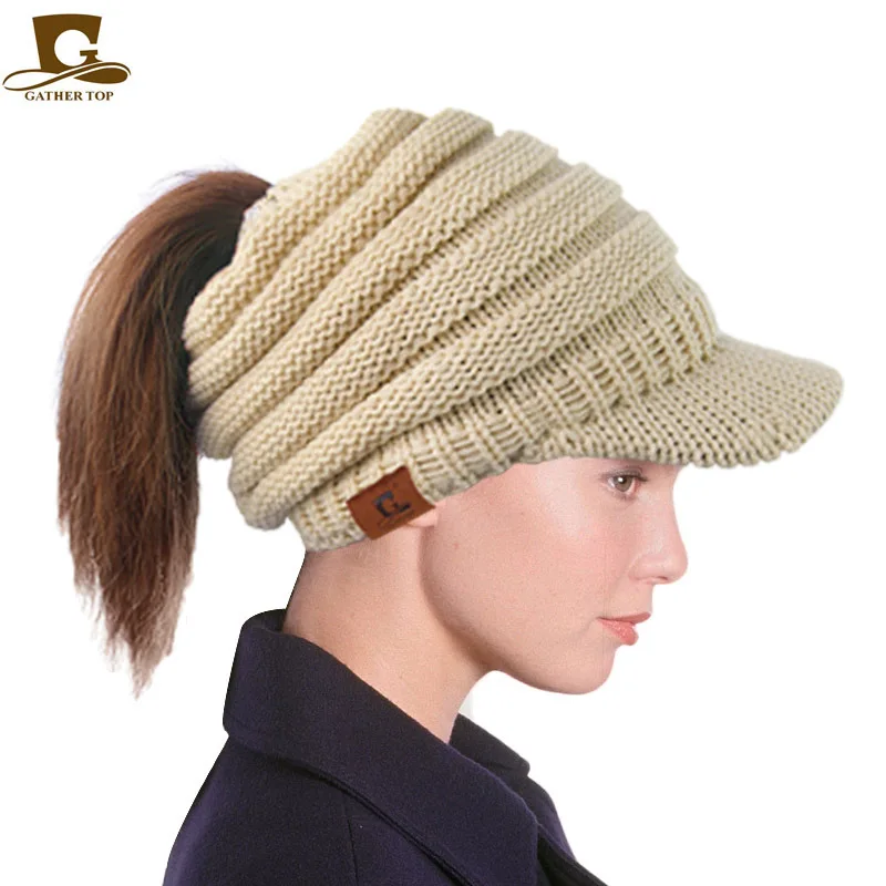 European And American Popular Winter Brim Hat Gathertop Standard Perforated Braid Hat Ski Hat
European And American Popular Winter Brim Hat Gathertop Standard Perforated Braid Hat Ski Hat
