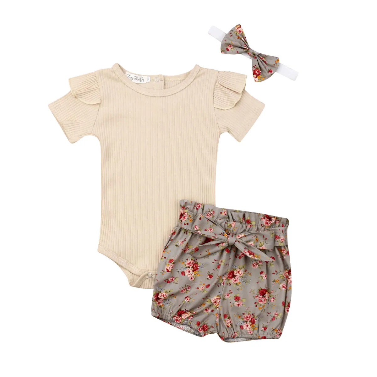 AA 2020 Girls Baby Clothes Set Floral Baby Girl Short Sleeve Romper+Pants Clothes Outfit Jumpsuit Clothes
AA 2020 Girls Baby Clothes Set Floral Baby Girl Short Sleeve Romper+Pants Clothes Outfit Jumpsuit Clothes