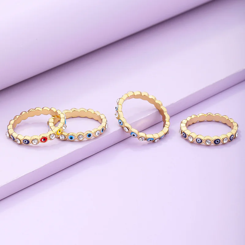 Minimalist Candy Colour Eyes Bling Rhinestone Charm Rings for Women Ladies Gold Colour Metallic Index Finger Rings Jewellery
Minimalist Candy Colour Eyes Bling Rhinestone Charm Rings for Women Ladies Gold Colour Metallic Index Finger Rings Jewellery