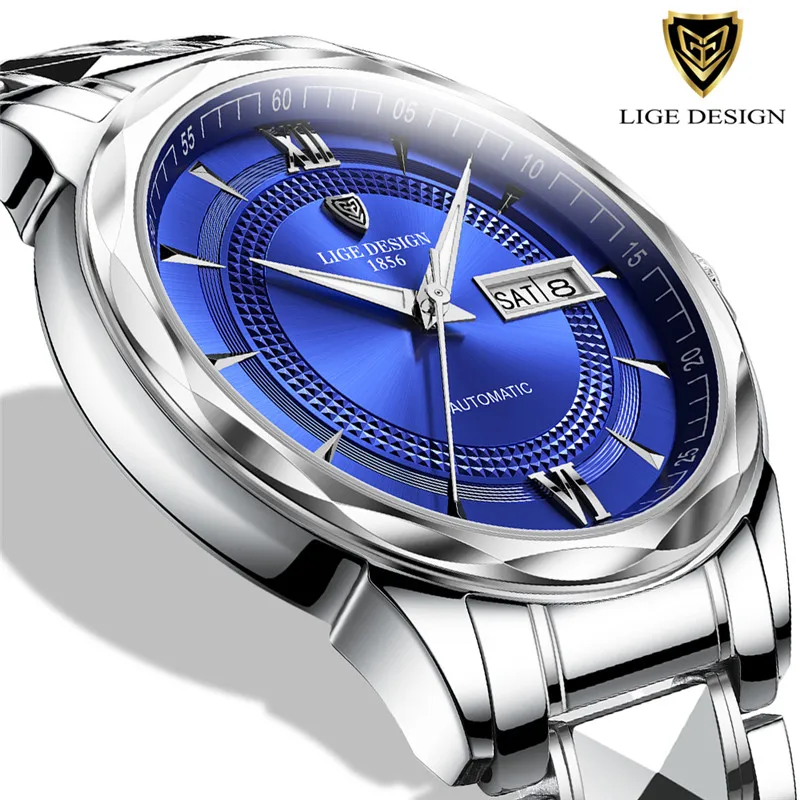 2021 LIGE New Fashion Wrist Watch Men Automatic Mechanical Tourbillon Stainless Steel Waterproof Business Gold Watch Gift Clocks
2021 LIGE New Fashion Wrist Watch Men Automatic Mechanical Tourbillon Stainless Steel Waterproof Business Gold Watch Gift Clocks