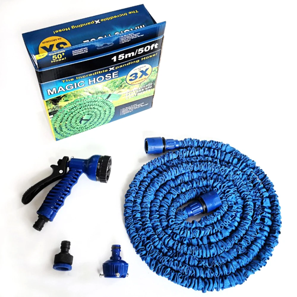25Ft-100Ft Expandable Garden Hose Watering Hoses Pipe With Spray Gun Car Wash Magic Flexible Water Hose
25Ft-100Ft Expandable Garden Hose Watering Hoses Pipe With Spray Gun Car Wash Magic Flexible Water Hose