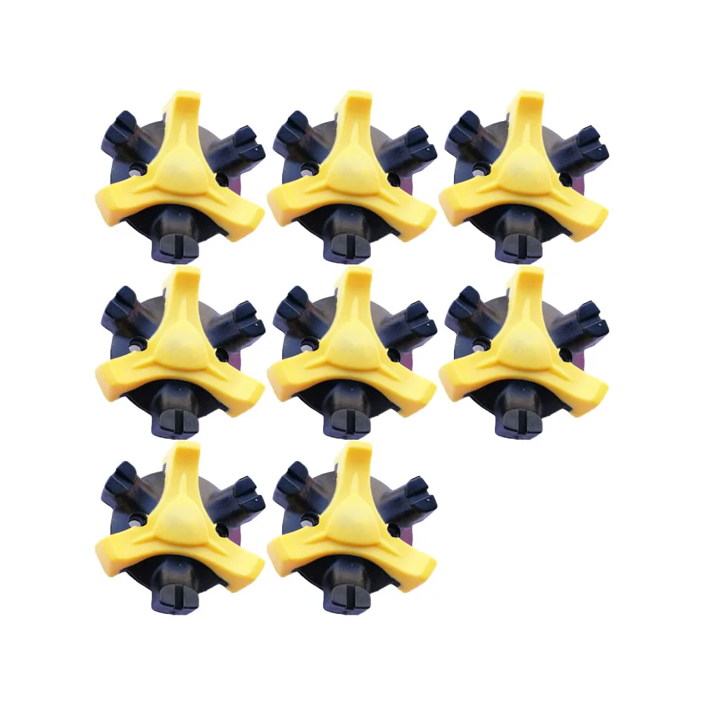 8pcs Golf Shoe Spikes Black&Yellow Stinger Thread Cleats Fast Twist Golf Training Aids Accessories
8pcs Golf Shoe Spikes Black&Yellow Stinger Thread Cleats Fast Twist Golf Training Aids Accessories