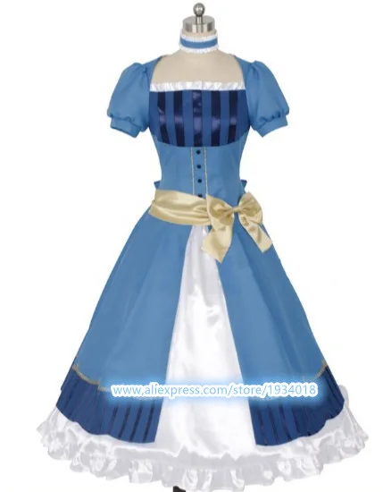 Black Butler Kuroshitsuji: Book of the Atlantic Elizabeth Midford Short Sleeve Full Dress Uniform Outfit Anime Cosplay Costumes
Black Butler Kuroshitsuji: Book of the Atlantic Elizabeth Midford Short Sleeve Full Dress Uniform Outfit Anime Cosplay Costumes