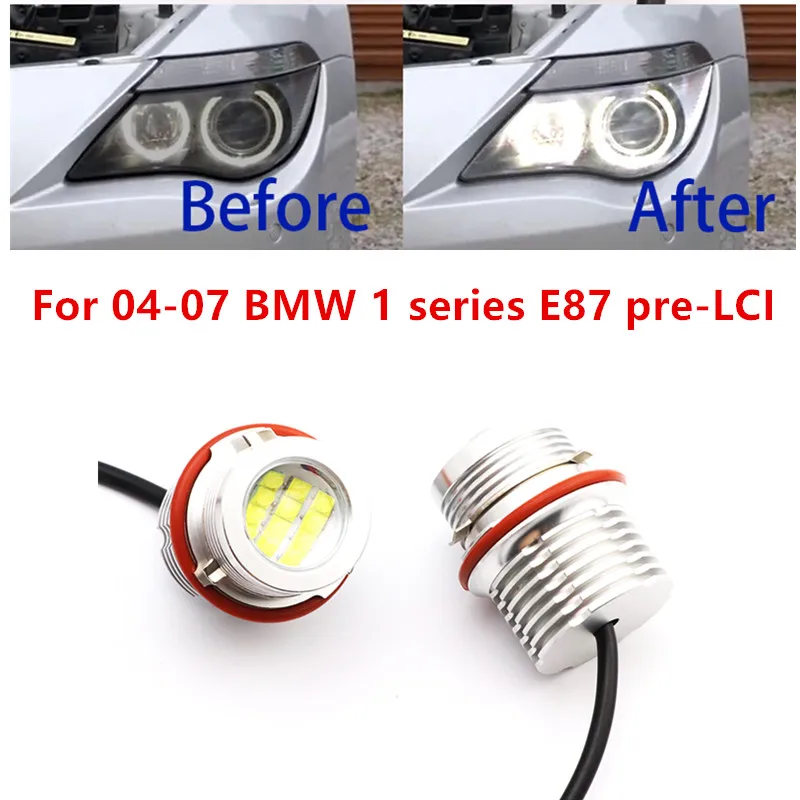 Без ошибок Высокая Мощность белый Ультра яркий 12 светодиодный 120 Вт 3-летняя гарантия IP65 для 04-07 хэтчбеков BMW серий 1 E87 аэц светодиодный глаза ...
Без ошибок Высокая Мощность белый Ультра яркий 12 светодиодный 120 Вт 3-летняя гарантия IP65 для 04-07 хэтчбеков BMW серий 1 E87 аэц светодиодный глаза ...
