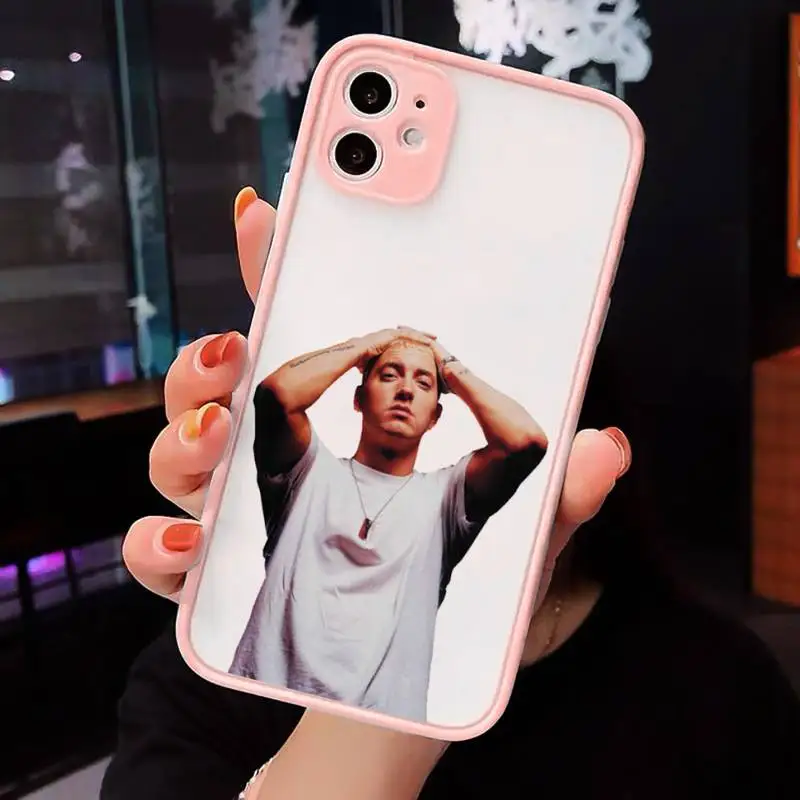Eminem rapper singer Phone Cases matte transparent For iphone 7 8 11 12 plus mini x xs xr pro max cover
Eminem rapper singer Phone Cases matte transparent For iphone 7 8 11 12 plus mini x xs xr pro max cover