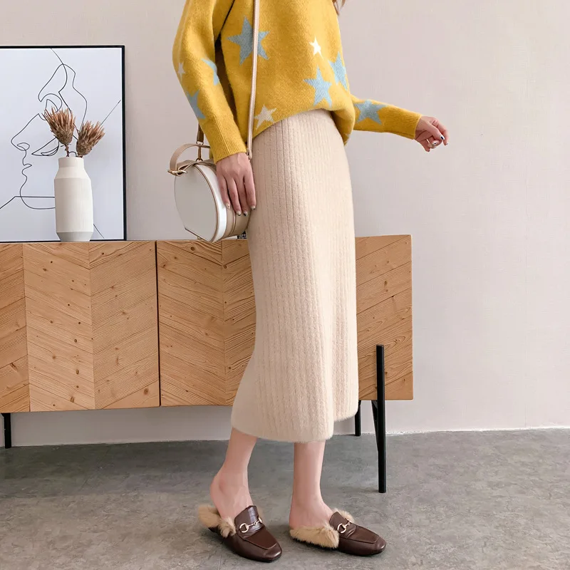 Sherhure 2020 Autumn High Waist Knitting Bodycon Long Skirts Vintage Sexy Split Women Velvet Skirt Faldas Jupe Femme Saia
Sherhure 2020 Autumn High Waist Knitting Bodycon Long Skirts Vintage Sexy Split Women Velvet Skirt Faldas Jupe Femme Saia