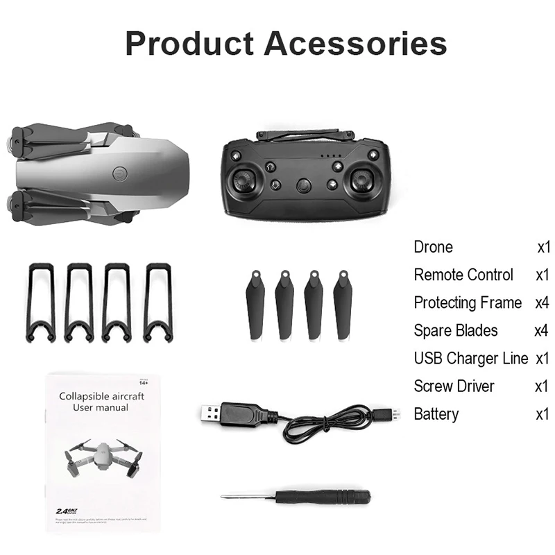 RC Mini Dual Camera Drone 4K 1080P HD WiFi Air Pressure Altitude Hold Foldable Quadcopter Remote Control Helicopter Toys Gifts
RC Mini Dual Camera Drone 4K 1080P HD WiFi Air Pressure Altitude Hold Foldable Quadcopter Remote Control Helicopter Toys Gifts