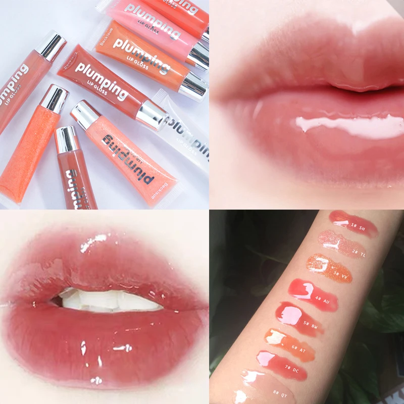 Moisturizing Gloss Plumping Lip Gloss Glitter Lip Plumper Nutritious Liquid Lipstick Cherry Mineral Oil Clear Lip Gloss Makeup
Moisturizing Gloss Plumping Lip Gloss Glitter Lip Plumper Nutritious Liquid Lipstick Cherry Mineral Oil Clear Lip Gloss Makeup