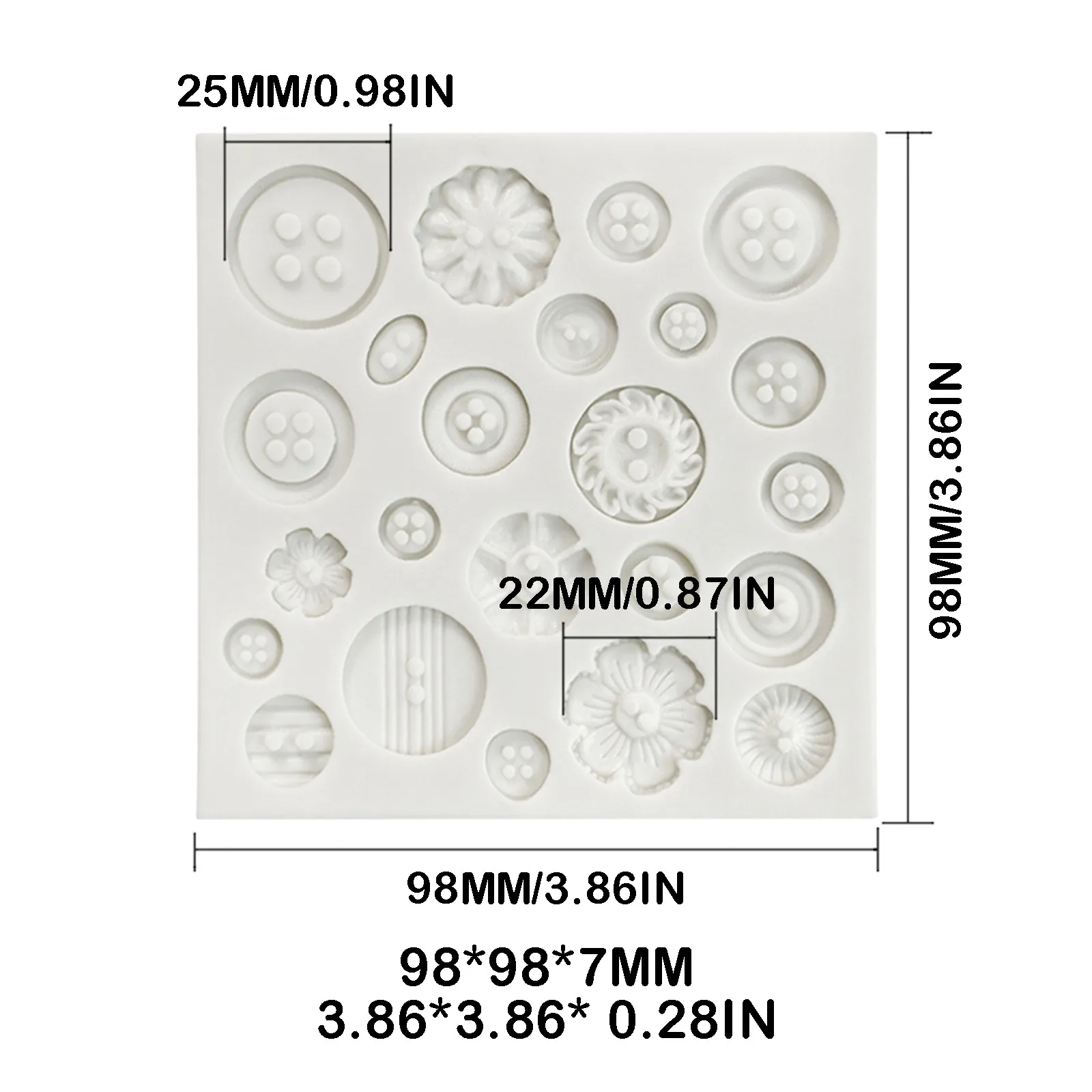 New Baking Mold Silicone Kitchen Accessories Diy Chocolate Cake Decoration Baking Mold Button Fondant Silicone Mold Baking Molds
New Baking Mold Silicone Kitchen Accessories Diy Chocolate Cake Decoration Baking Mold Button Fondant Silicone Mold Baking Molds