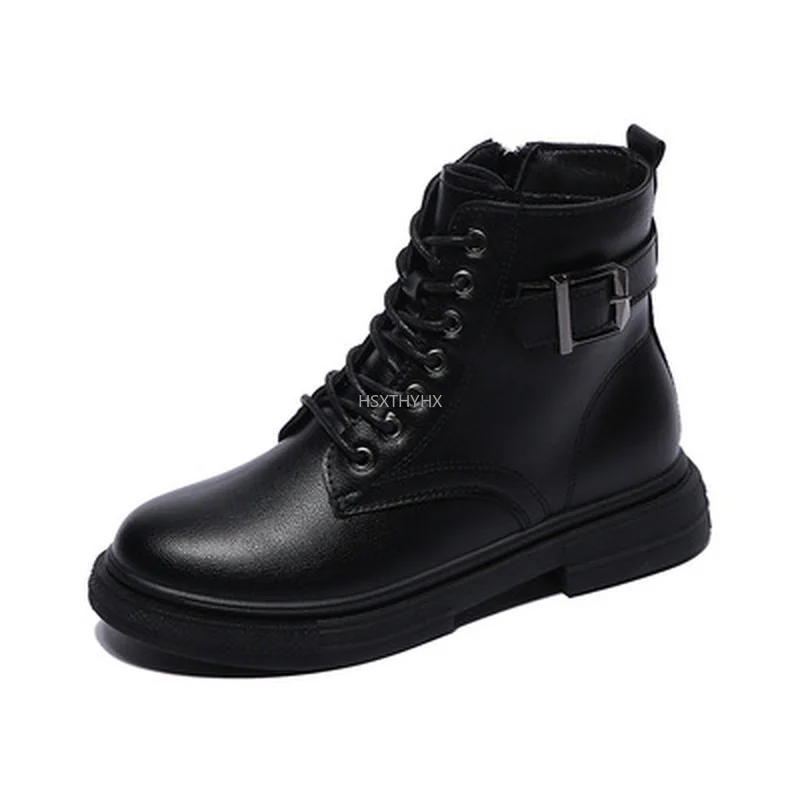 Fashion PU Leather Casual Shoes Womens Fashion Boots Large Shoes Luxury Shoes Women Designers Ankle Boots Students Short Boots
Fashion PU Leather Casual Shoes Womens Fashion Boots Large Shoes Luxury Shoes Women Designers Ankle Boots Students Short Boots