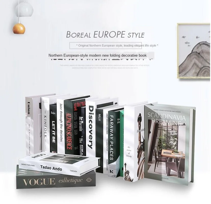 Modern Fake Book Decorations Coffee Table Book Simulation Prop Book Home Decor Model Hotel Study Room Decorations for Home
Modern Fake Book Decorations Coffee Table Book Simulation Prop Book Home Decor Model Hotel Study Room Decorations for Home