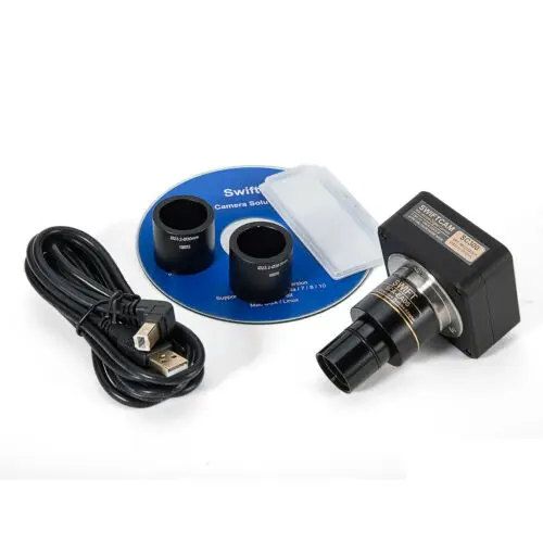 Digital Camera for Microscope Trinocular---SWIFTCAM Pro HD 3MP USB Digital Microscope Camera w/ Software + Reduction Lens
Digital Camera for Microscope Trinocular---SWIFTCAM Pro HD 3MP USB Digital Microscope Camera w/ Software + Reduction Lens