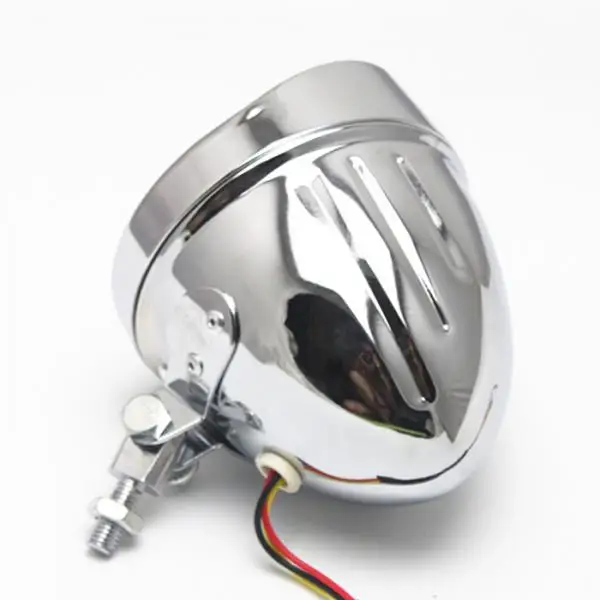 Motorcycle Headlights Aluminum Visor Chrome Head Light Lamp for Most Bikes /Choppers /Touring /Custom Bikes
Motorcycle Headlights Aluminum Visor Chrome Head Light Lamp for Most Bikes /Choppers /Touring /Custom Bikes