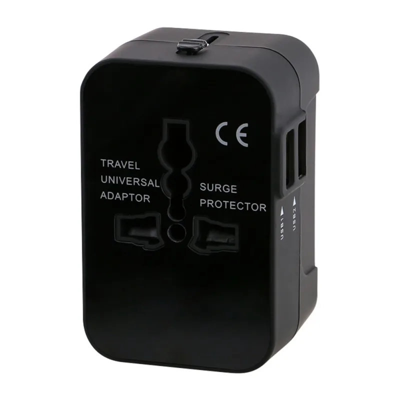 Greatlizard Universal Travel Adapter International Wall Charger AC Plug Adaptor All-In-One With 2 USB For US EU UK AU 110-240V 
Greatlizard Universal Travel Adapter International Wall Charger AC Plug Adaptor All-In-One With 2 USB For US EU UK AU 110-240V